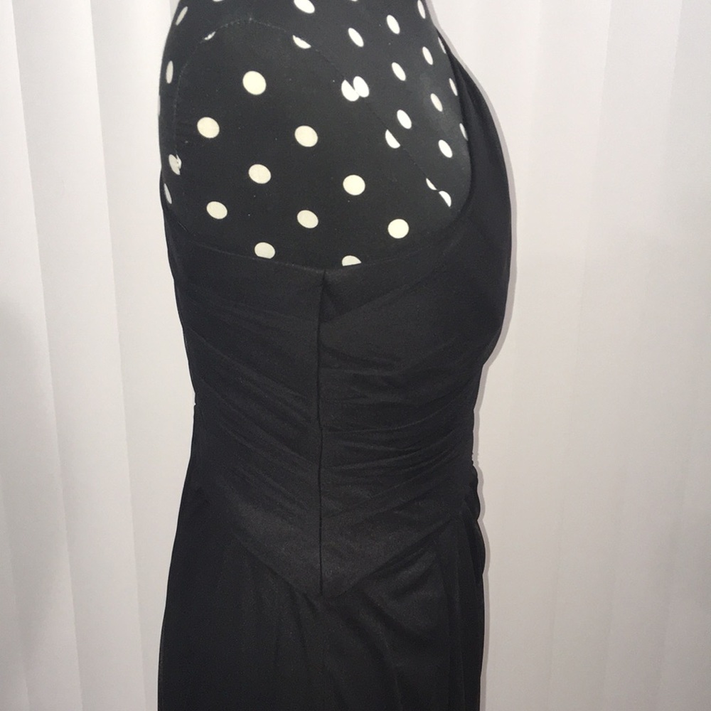 SOLD!!! David’s bridal black dress - Picture 5 of 15